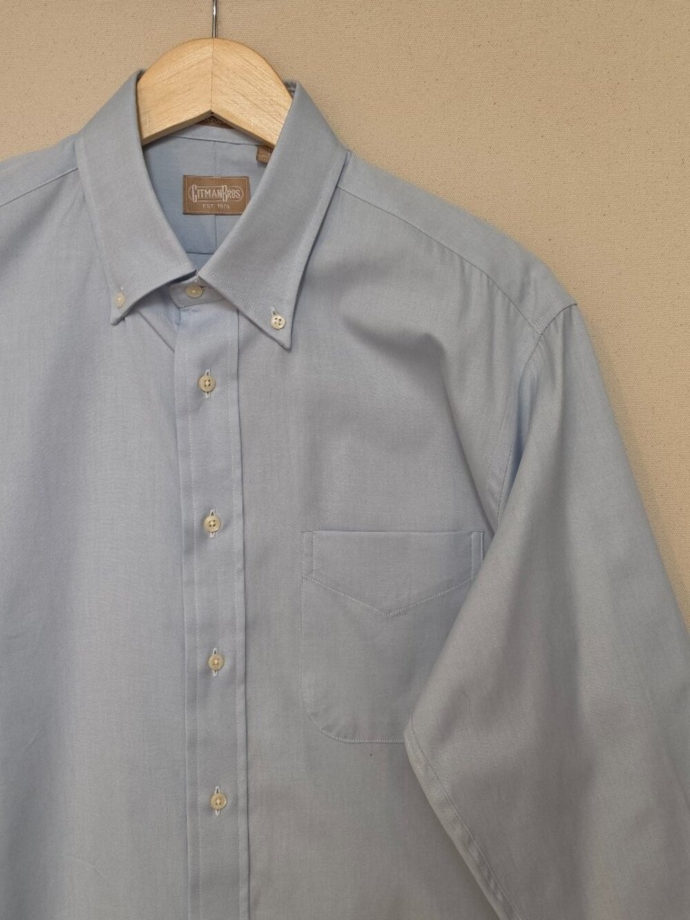 Gitman Brothers Ultra Fine Pinpoint Oxford Button Down 16